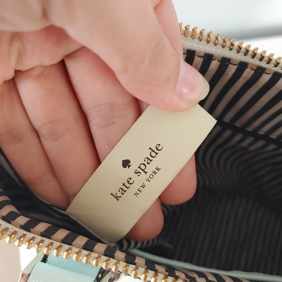 KATE SPADE Cameron Street Small Lucie Leather Shoulder Bag island waters - Picture 11 of 16